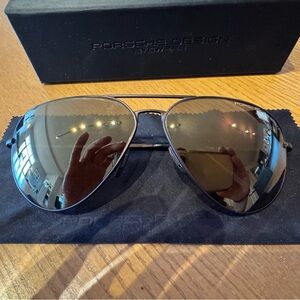 Porsche Design Aviator Polarized Sunglasses